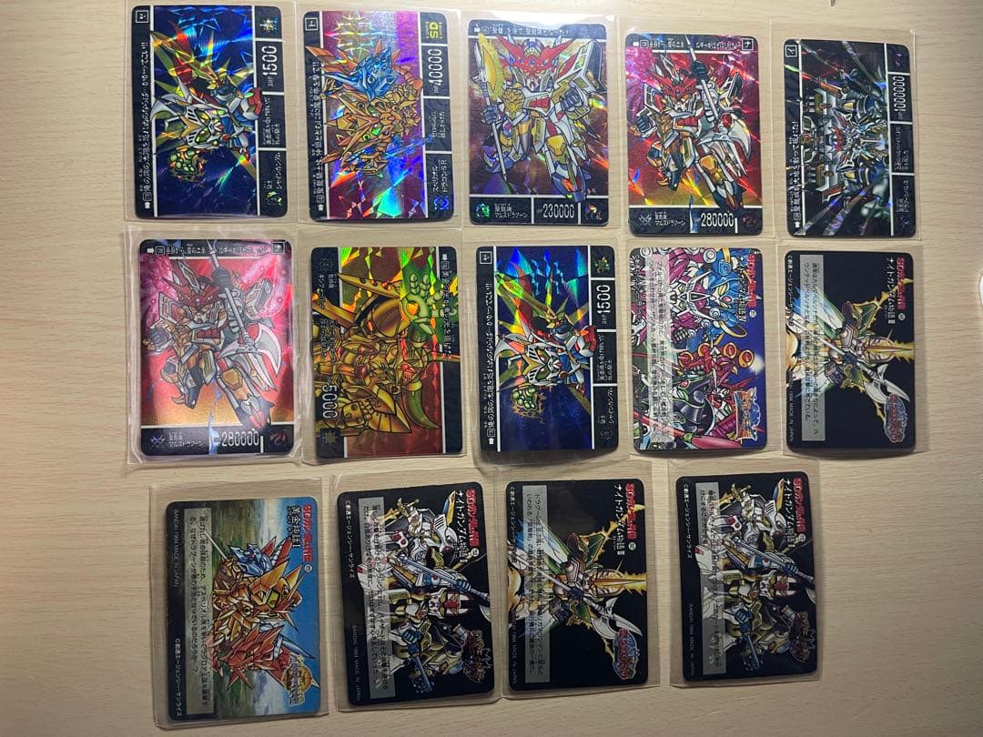 キラカード　SDガンダム外伝　カードダス　セット売り