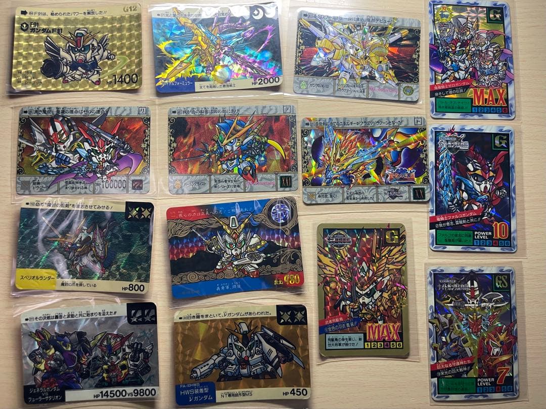 キラカード　SDガンダム外伝　カードダス　セット売り