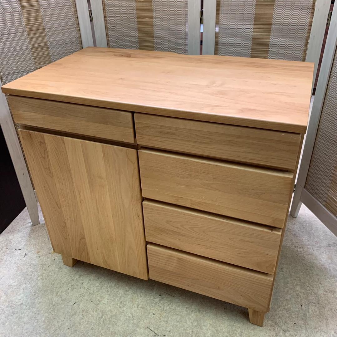 ★★ISSEIKI　サイドボード 　キャビネット　北欧家具　BASK SB 80