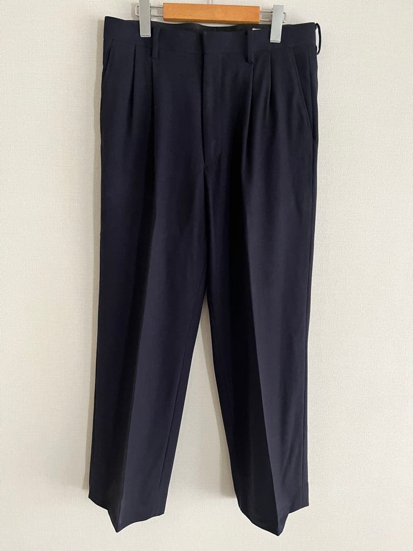 パンツ AURALEE 24SS HARDTWIST WOOL DOBBY SLACKS