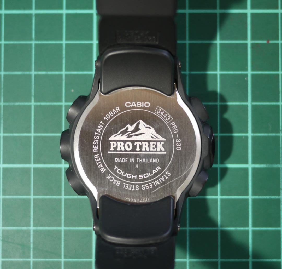 CASIO PRO TREK　PRG-330-1JF ブラック
