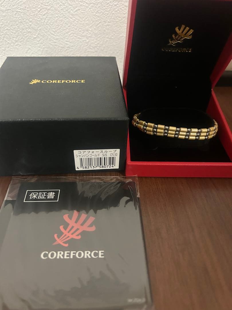 コアフォースループ　シャンパンゴールド　SUS CFL50新作