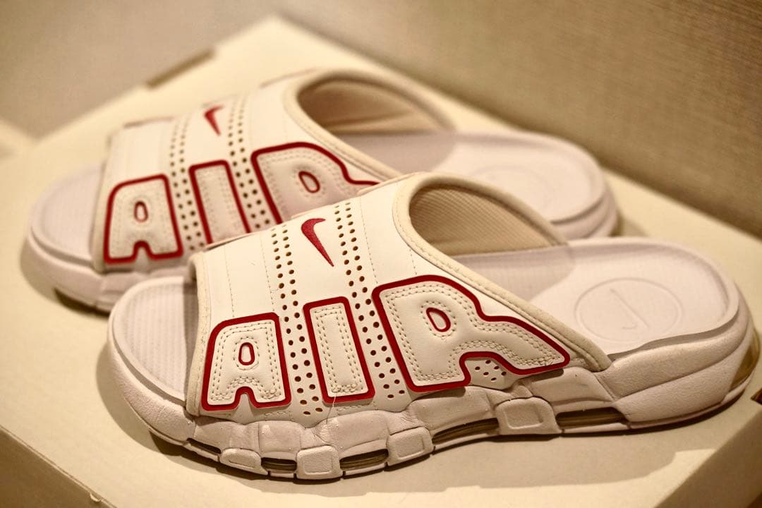 【極美品】ナイキ エア モア アップテンポ スライド