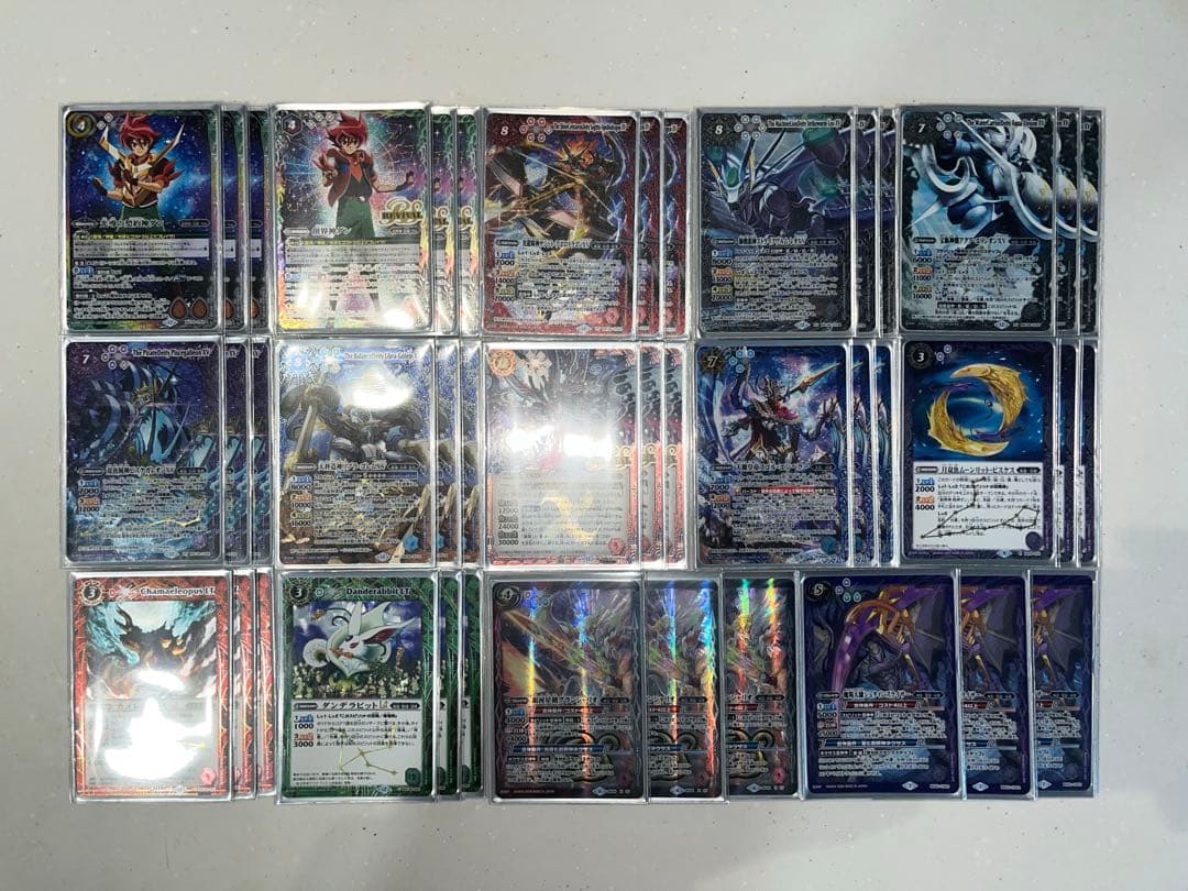 バトルスピリッツ 光導デッキ ダン レオ グランシャリオ 61枚 スリーブ付き