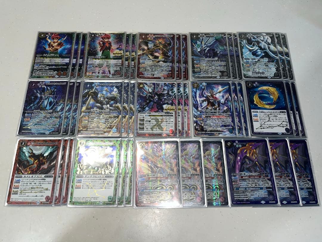 バトルスピリッツ 光導デッキ ダン レオ グランシャリオ 61枚 スリーブ付き