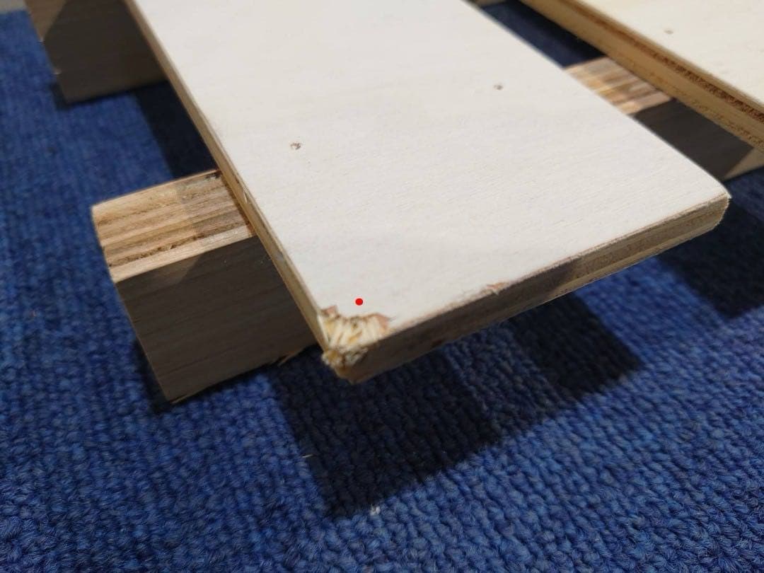 東京都23区送料込 無印良品 ダブルベッドフレーム オーク材(TP04625)