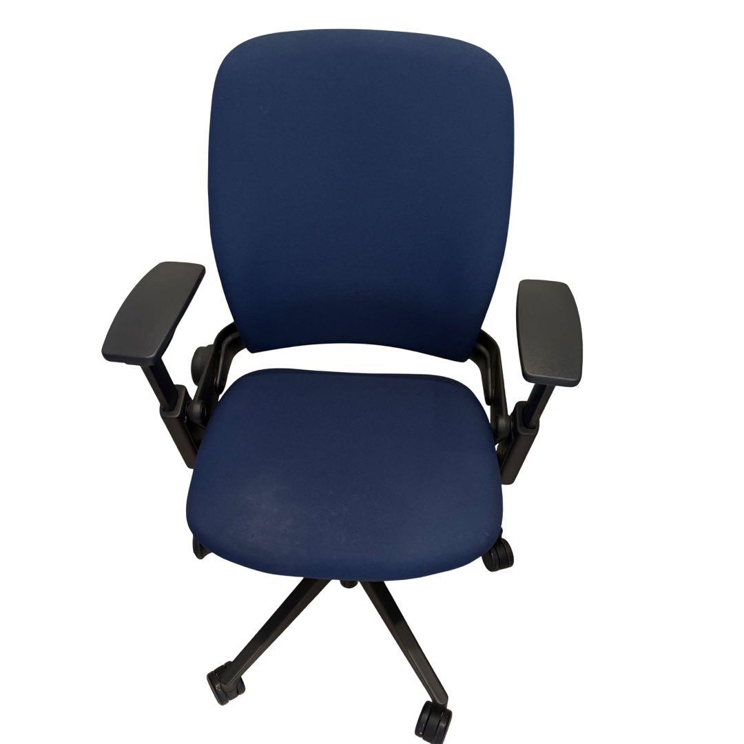Steelcase Leap V2 ブルー デスクチェア