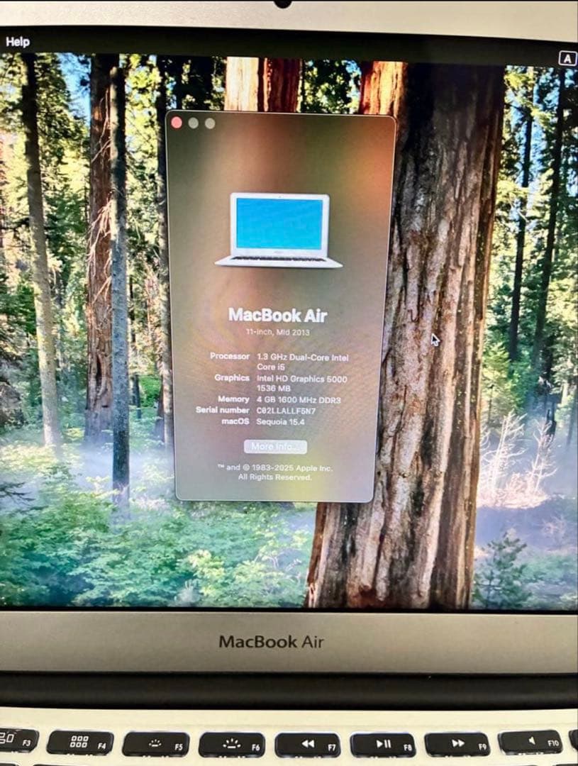 MacBook本体 MacBook Air (11-inch) A1465