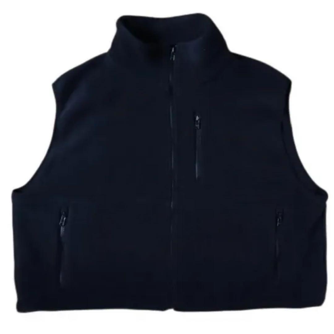 エパ　epa short fleece vest\"BLK\"
