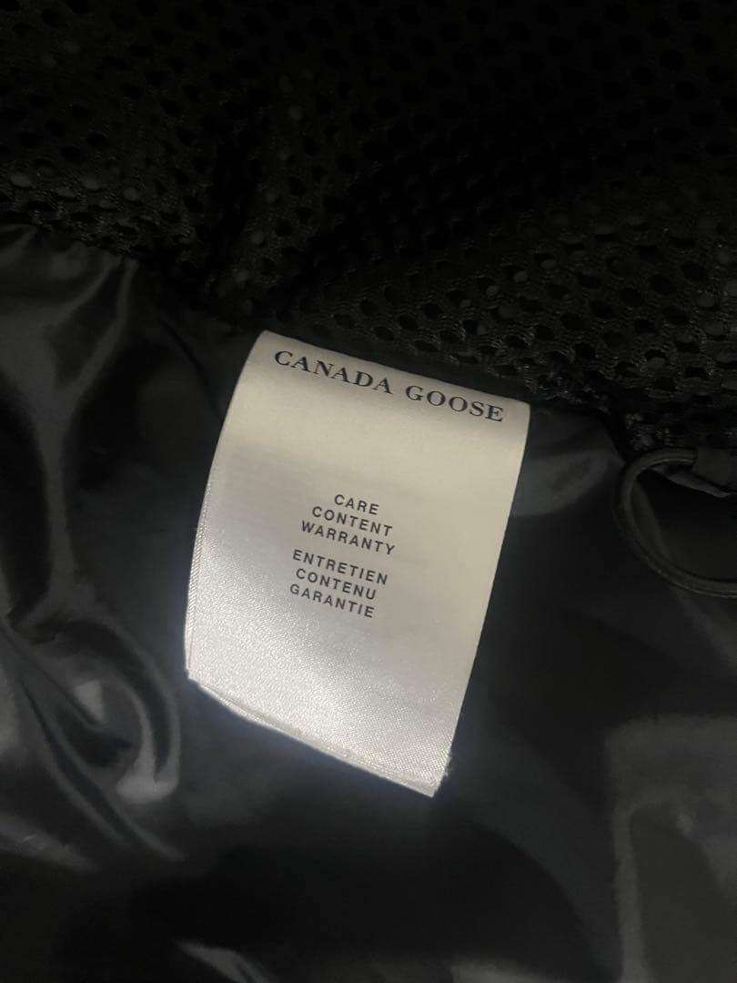   カナダグース ブラックレーベル ダウンジャケット