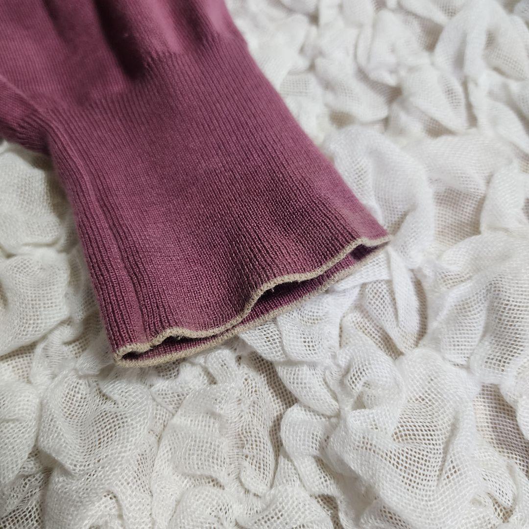 ゆうゆうブルネロクチネリ ハイゲージ コットン ニット セーター