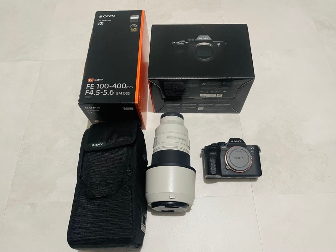 SONY α7iv＋ レンズ100-400【１日限定445000円→42万円】