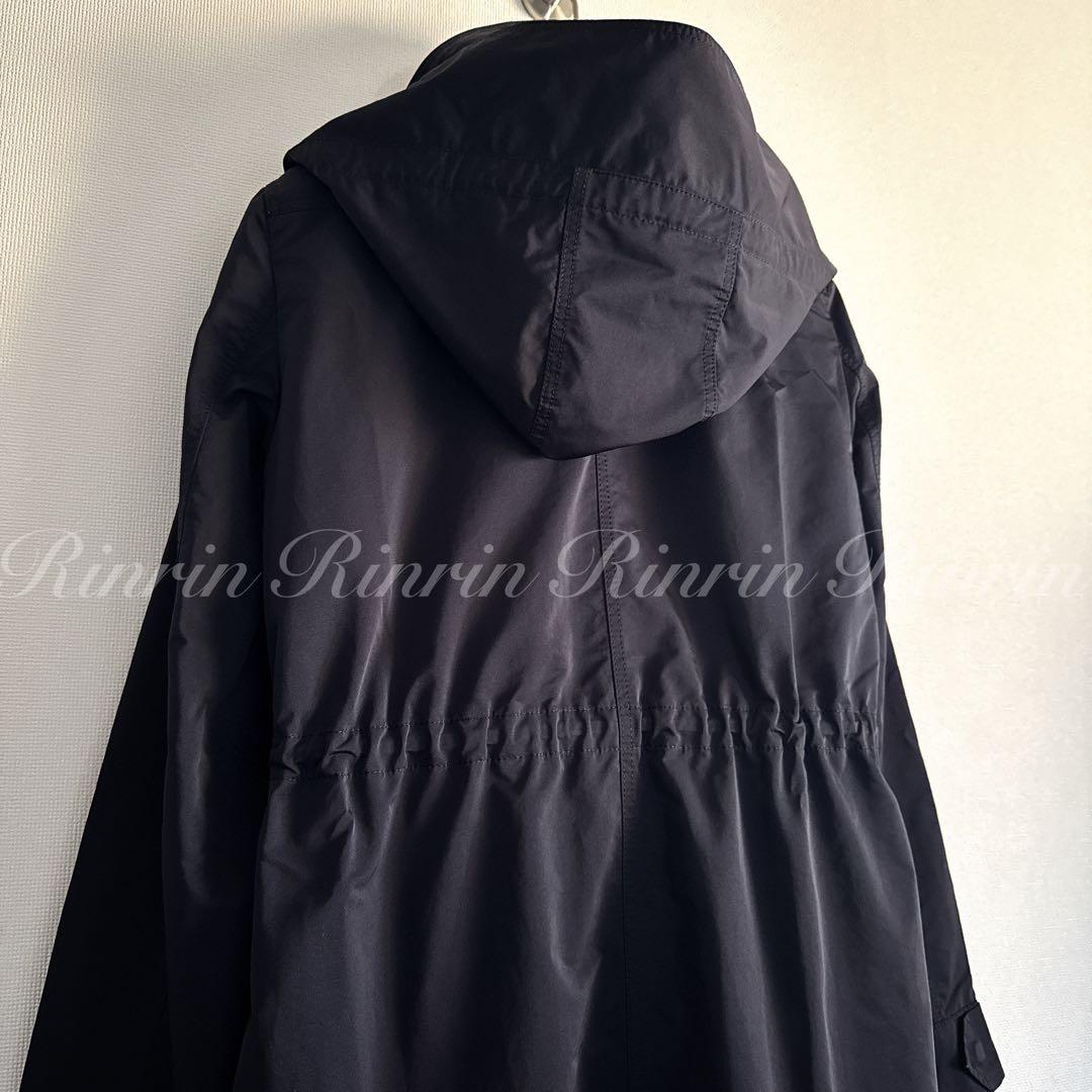 ANAYI ブライトツイルライナー付モッズコート 36