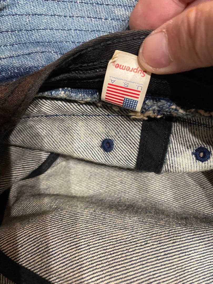 シュプリームデニムハット