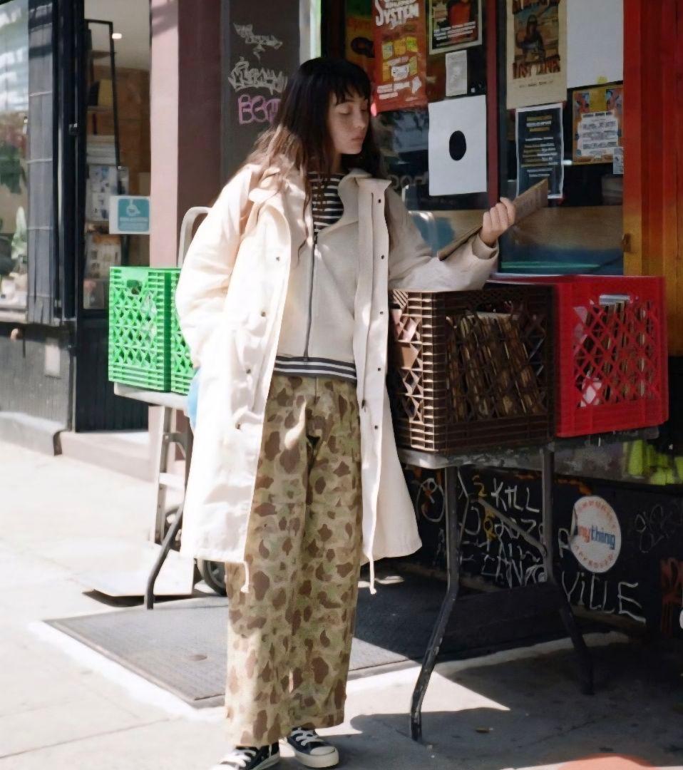 【k.o】BUZZ RICKSON'S / ヘリンボーン カモ パンツ