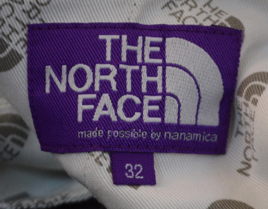 古着 ノースフェイス パープルレーベル ストレッチツイルテーパードパンツ 黒 M