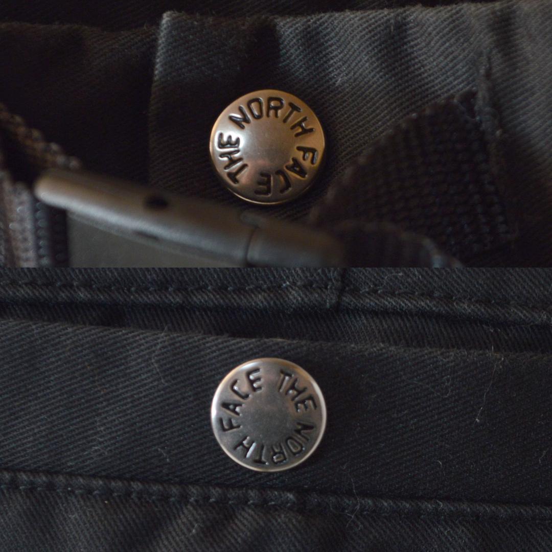 古着 ノースフェイス パープルレーベル ストレッチツイルテーパードパンツ 黒 M