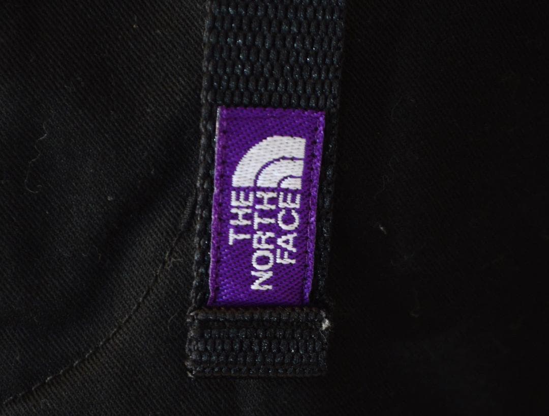 古着 ノースフェイス パープルレーベル ストレッチツイルテーパードパンツ 黒 M