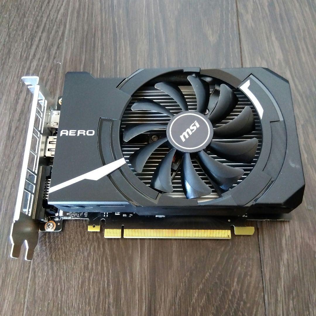 グラフィックボード・グラボ・ビデオカード GeForce GTX 1650 D6 AERO ITX J OC VD7557