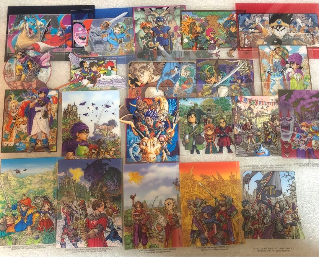 ドラゴンクエスト メモリアルカードコレクション 21枚セット