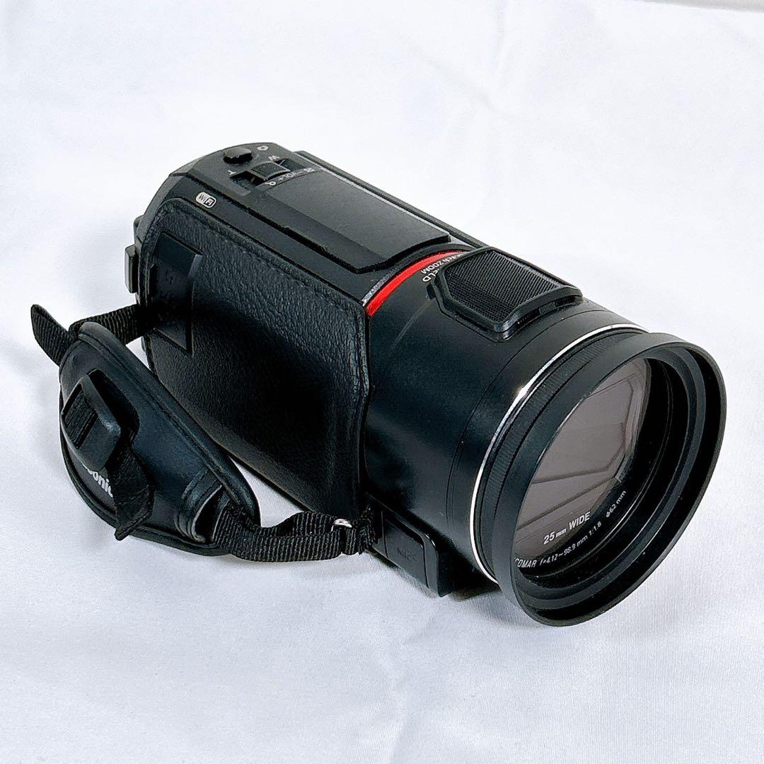 【美品】 Panasonic 4K デジタルビデオカメラ HC-VX2MS