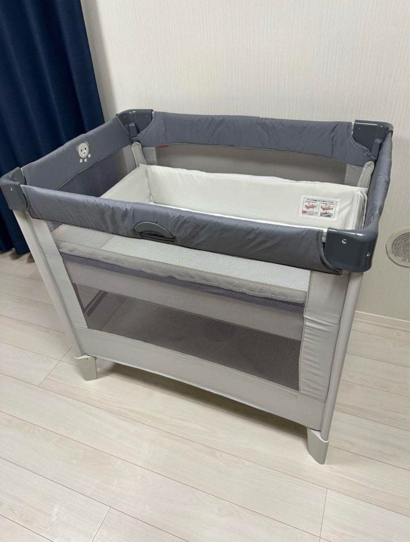 【美品】アップリカ ココネルエアーAB グレーベアー