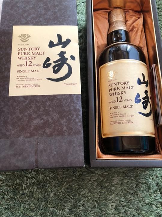 サントリーピュアモルトウイスキー山崎12年