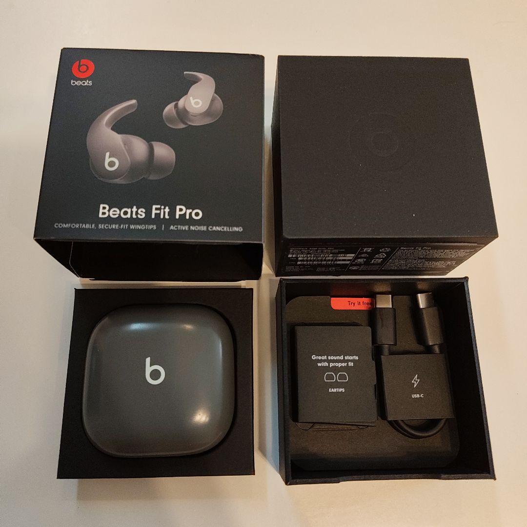 【箱付き】Beats Fit Pro ワイヤレスイヤホン グレー