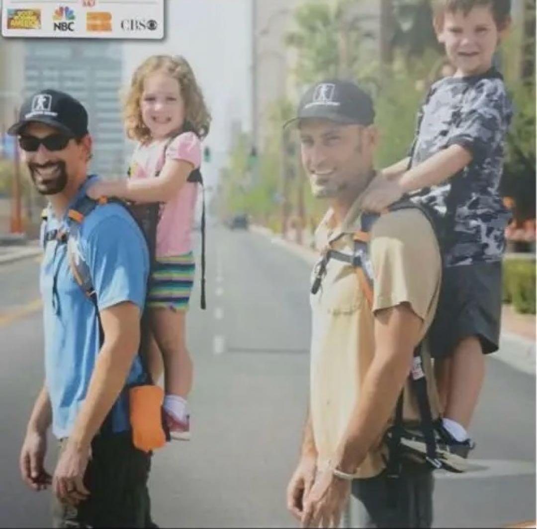 美品　Piggyback Rider 直立型キャリア(2歳半から、23kgまで)