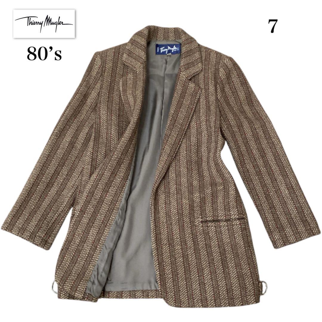当日発送フォロー割80’s Thierry Mugler wool jacket