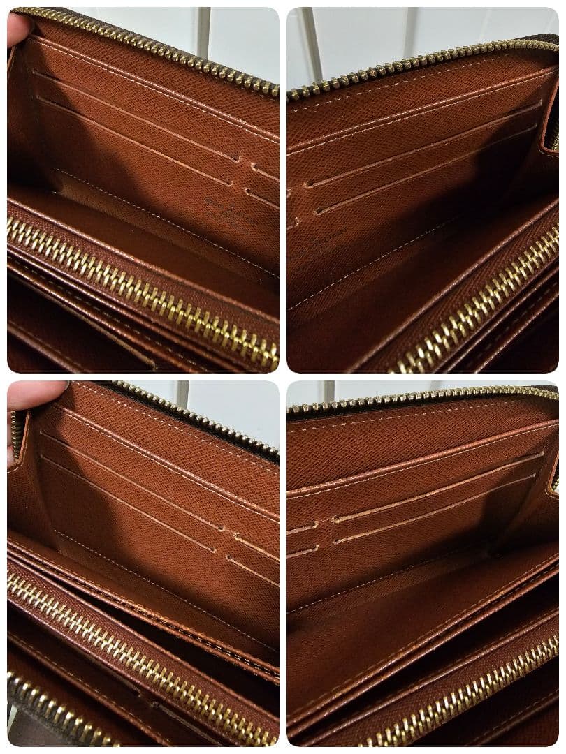 ルイヴィトン　ジッピーウォレット　モノグラム　長財布　ヴィトン　m60017