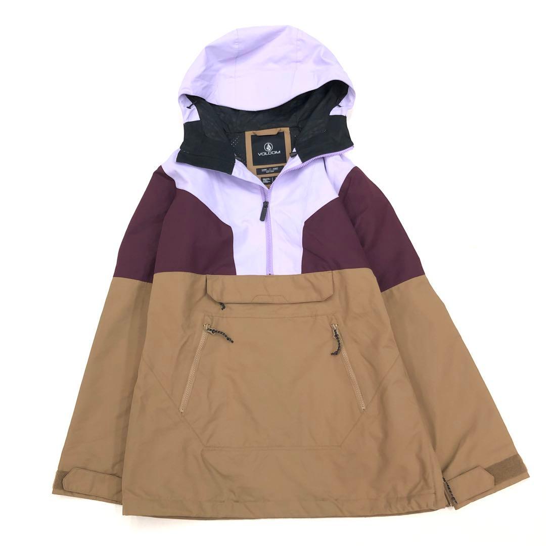 1522 極美品　ボルコム　スノボウェア　マルチカラー　アノラックパーカー　M