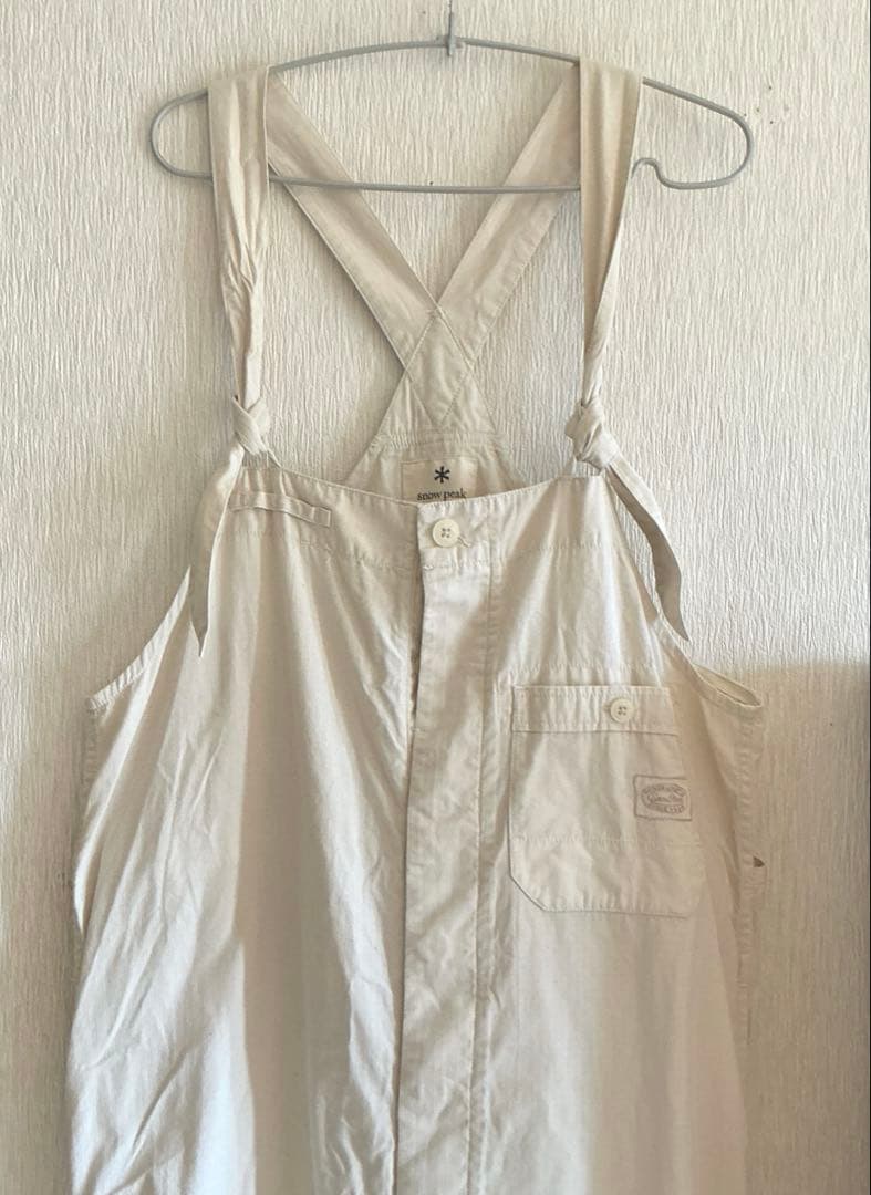 スノーピーク  peak 焚火　オーバーオール　M