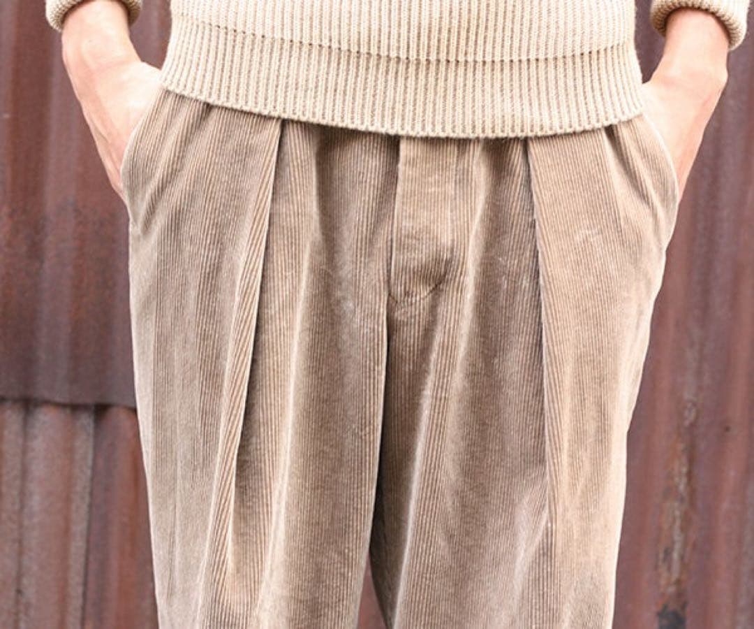 KAPTAIN SUNSHINE Easy Trousers コーデュロイ