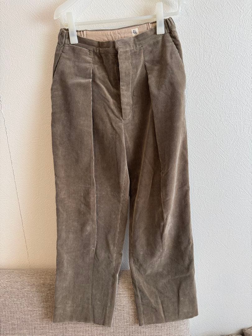 KAPTAIN SUNSHINE Easy Trousers コーデュロイ