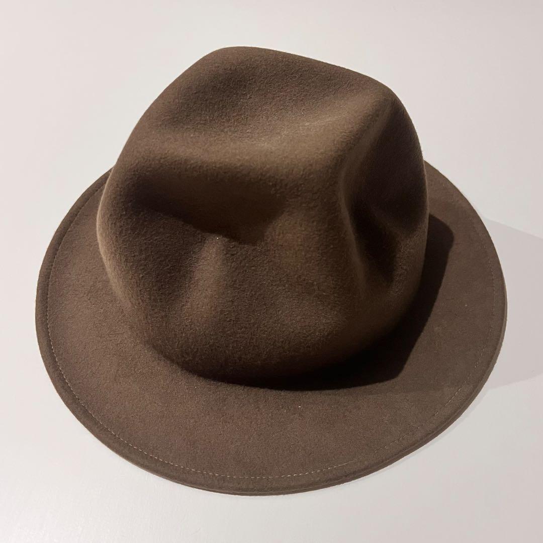 【Dari】ウールハット　ブラウン
