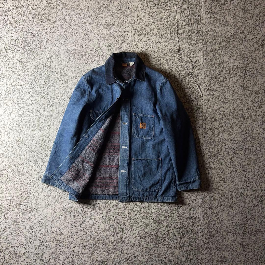 70s 80s USA製 BIG BEN ブランケットライナー　カバーオール42