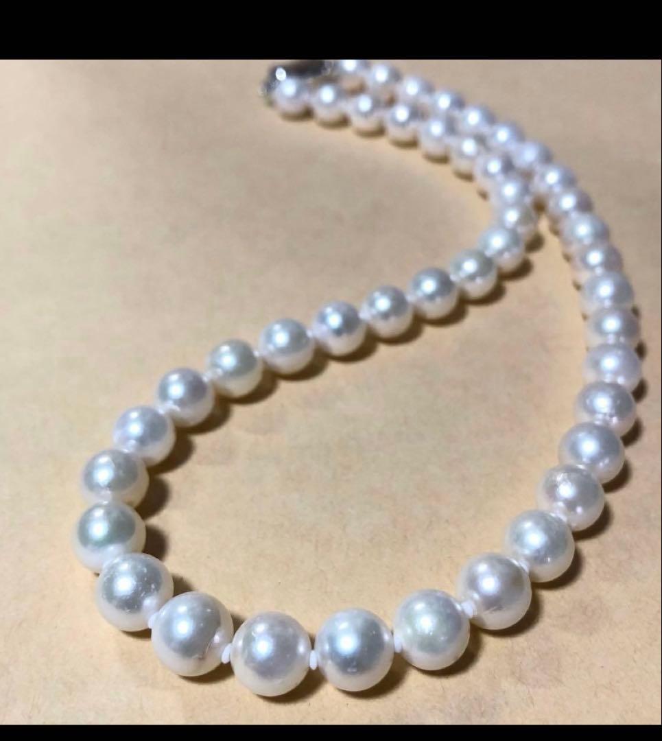 アコヤ真珠　ネックレスとイヤリングのセット