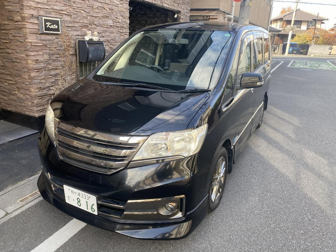 シンデレラ　 セレナライダー　Sハイブリッド　車検8年9月