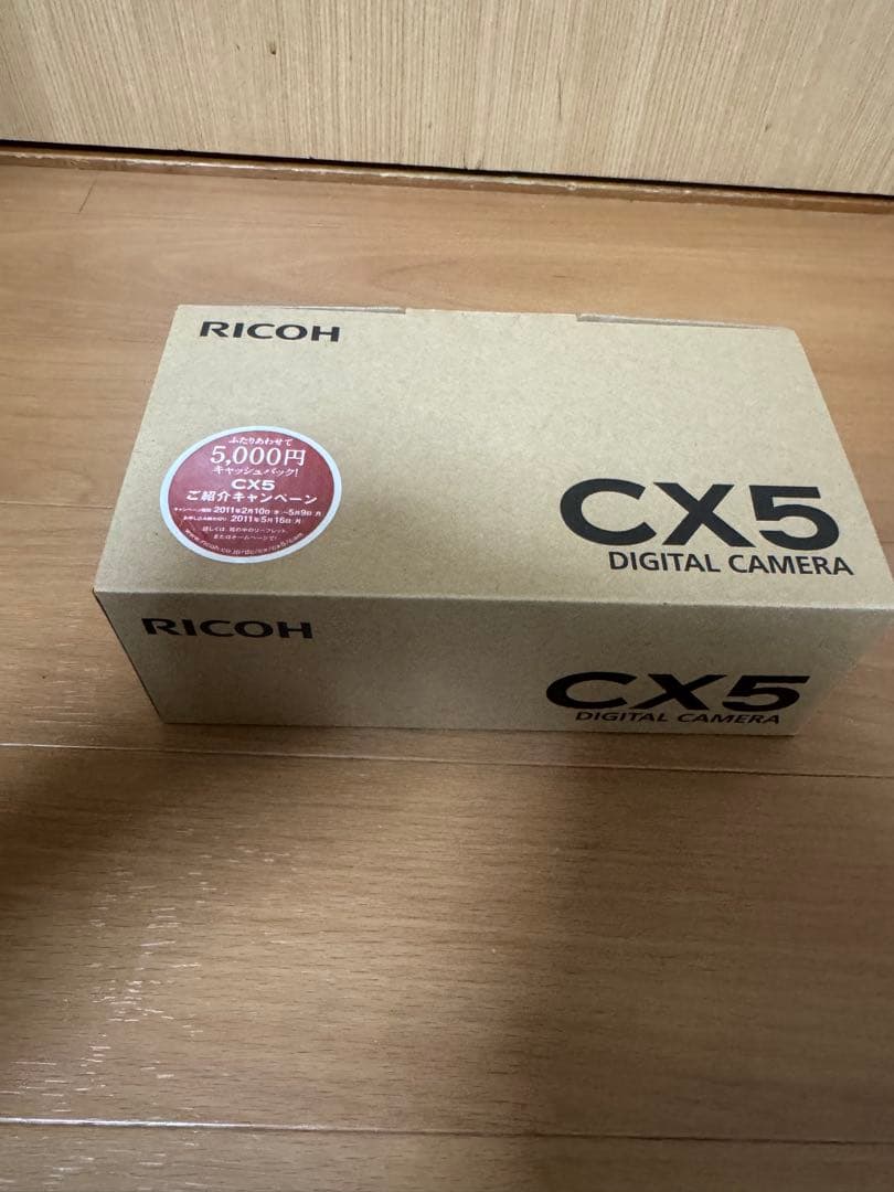 RICOH リコー　コンパクトデジタルカメラ　CX5 未使用
