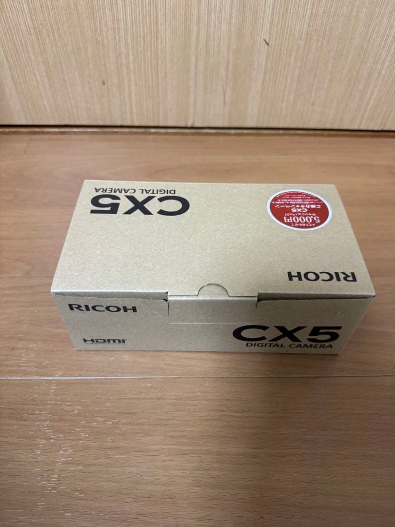 RICOH リコー　コンパクトデジタルカメラ　CX5 未使用