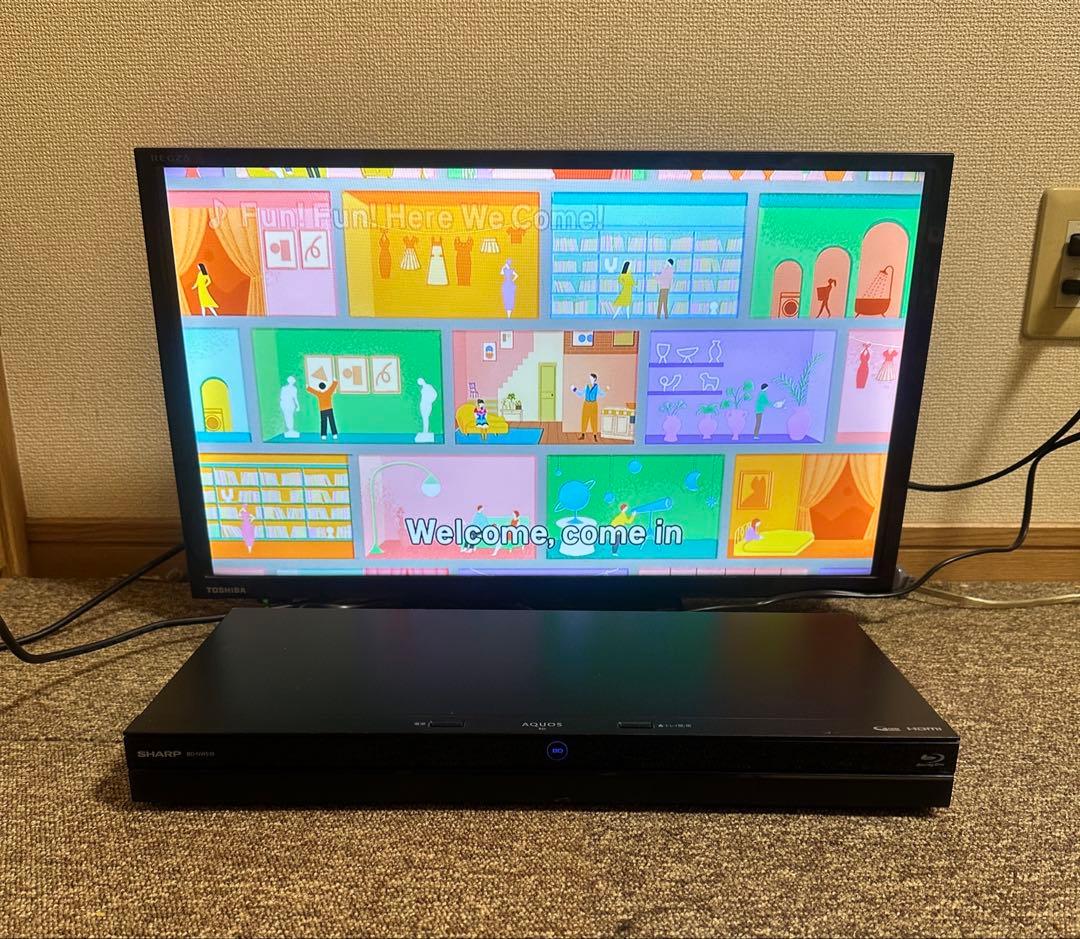 動作確認済み SHARP ブルーレイレコーダー BD-NW510