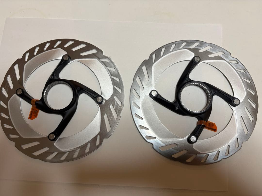 アルテグラブレーキローター 160mm x 2枚　完成車外し