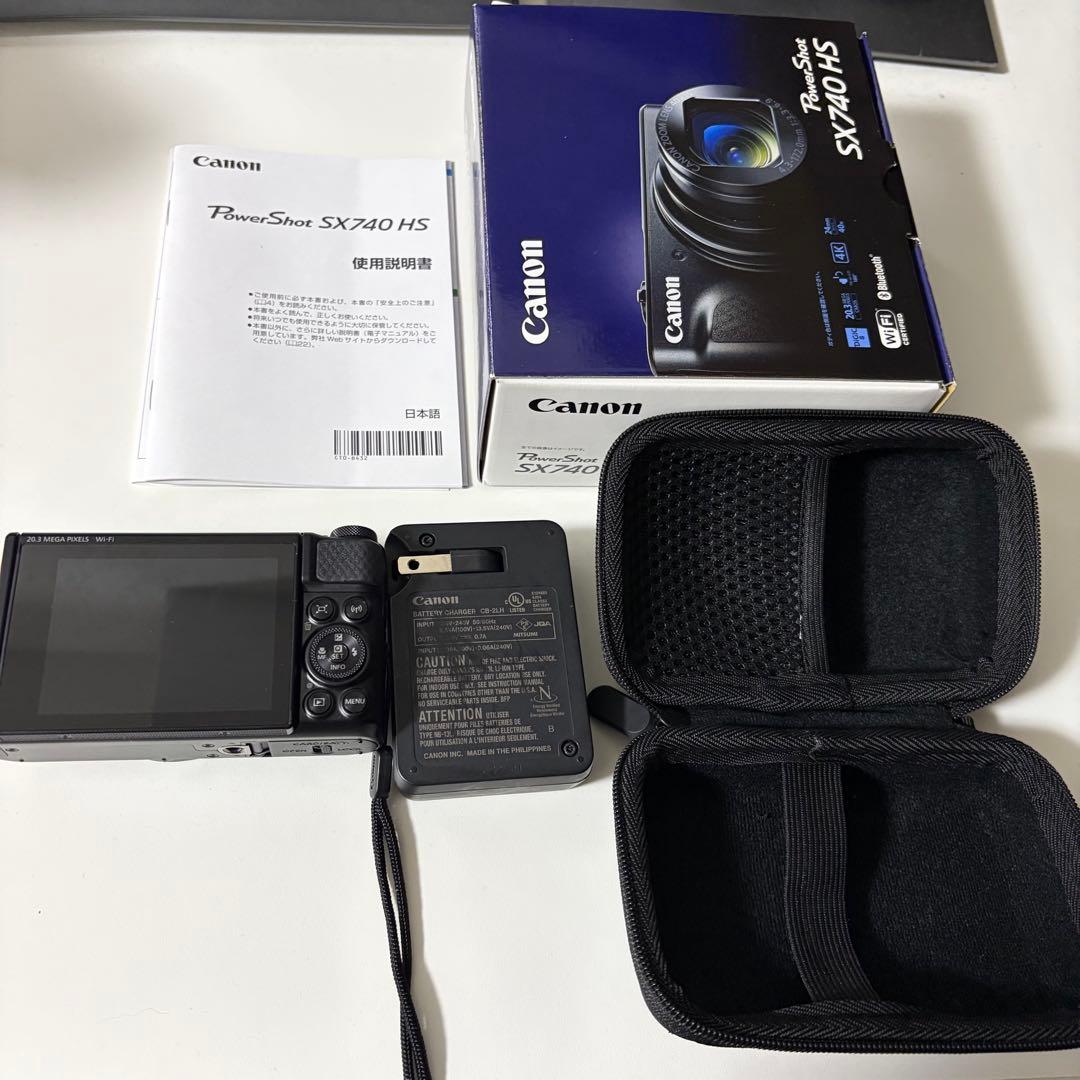 Canon PowerShot SX740 HS 本体 ＆ケース&SDカード