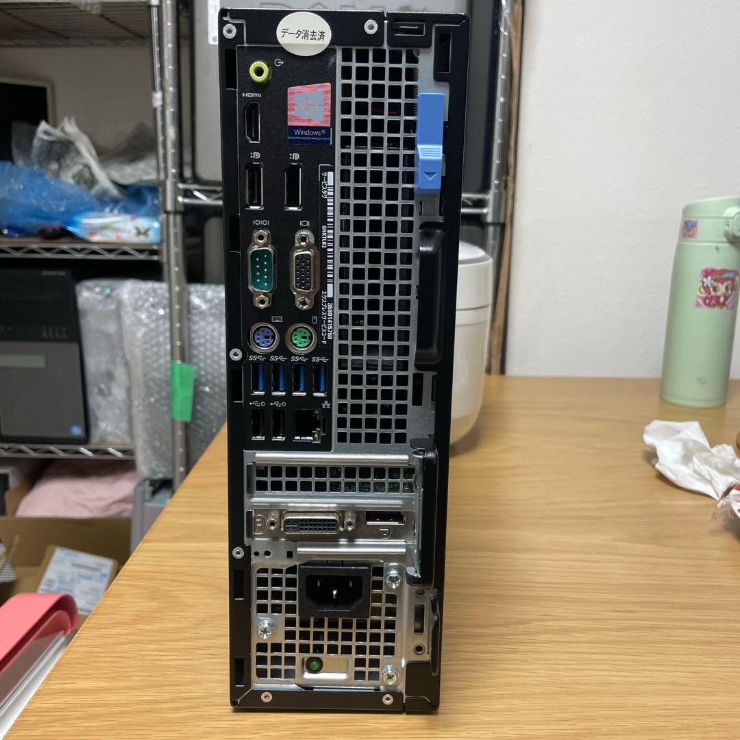 DELLデスクトップPC i7 メモリ16GB 新品SSD500GB Win11