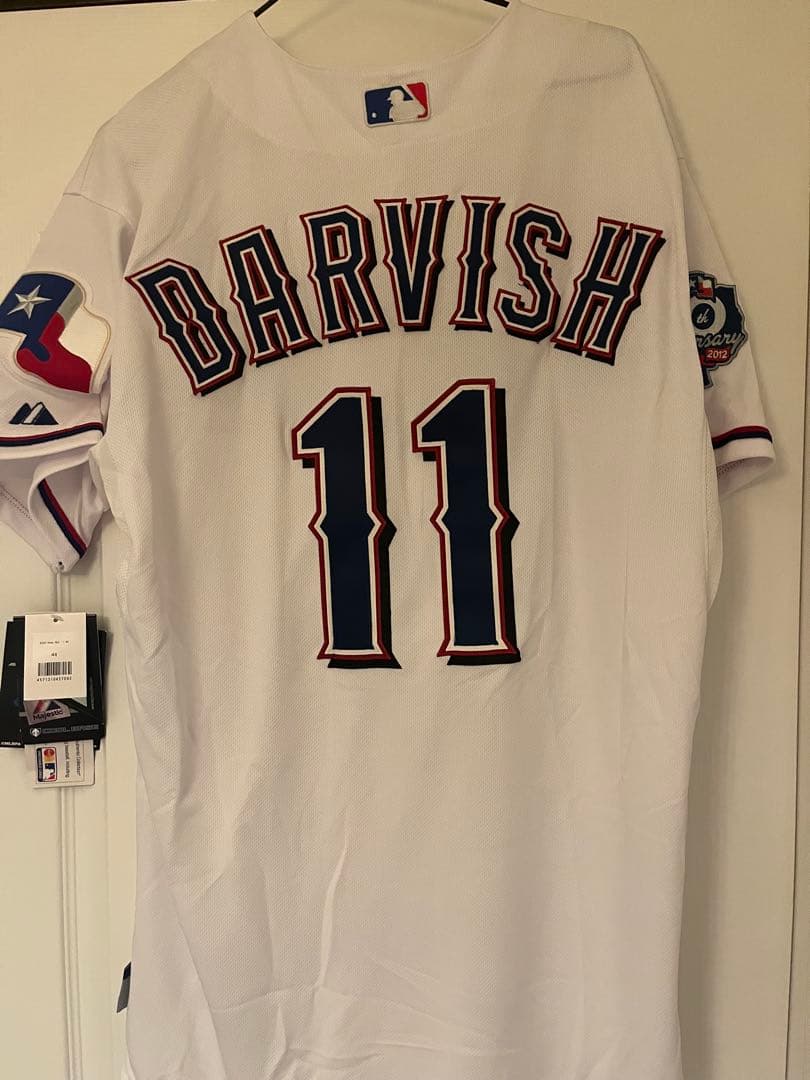 MLBテキサスレンジャーズオーセンティックユニフォーム 11ダルビッシュ