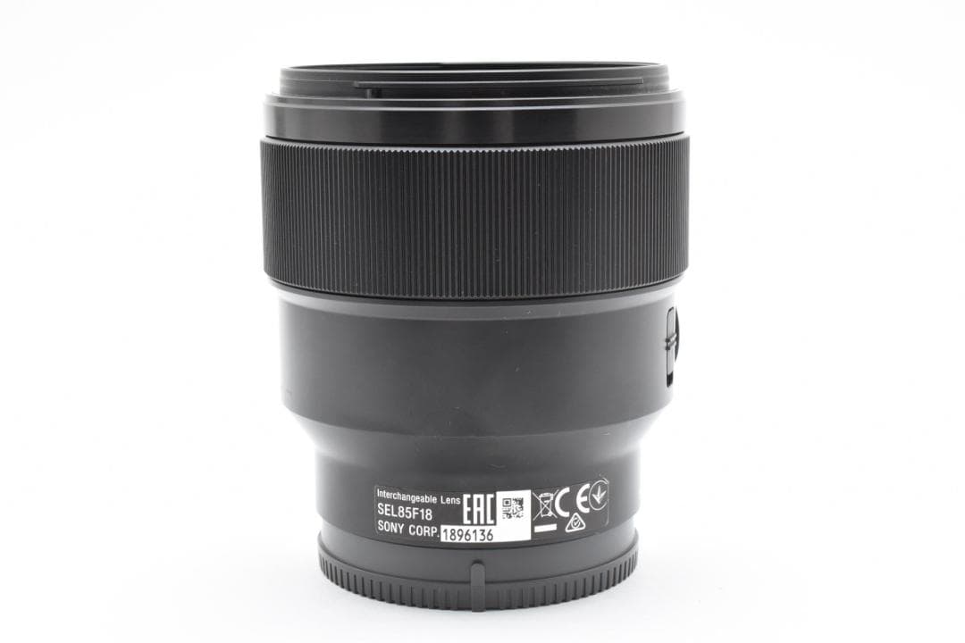 超美品　SONY FE 85mm 1.8 SEL85F18 Eマウント M019
