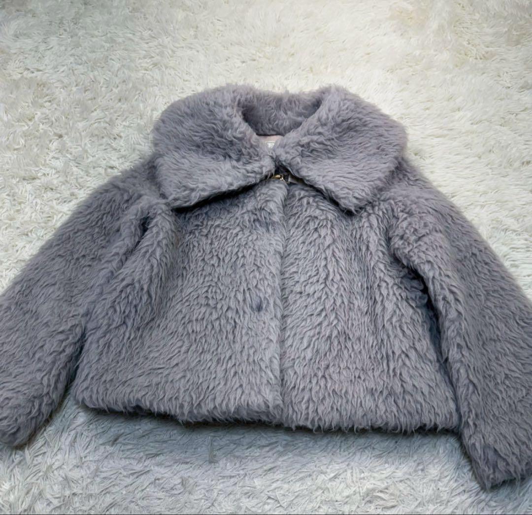 極美品✨ Her lip to ハーリップトゥ ファーコート ベージュ Sサイズ