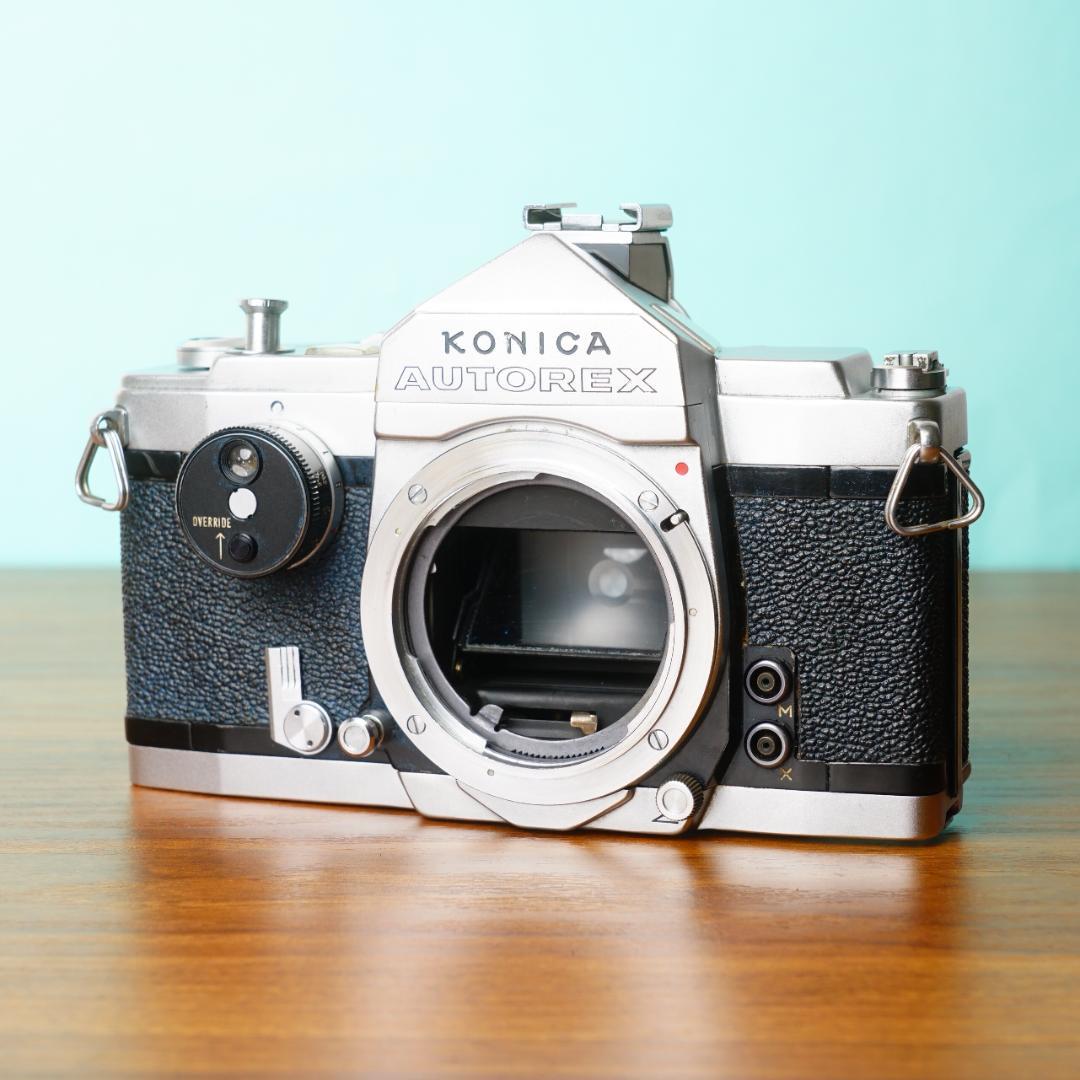 完動品◎コニカ AUTOREX ボディ ハーフサイズ フィルムカメラ #53