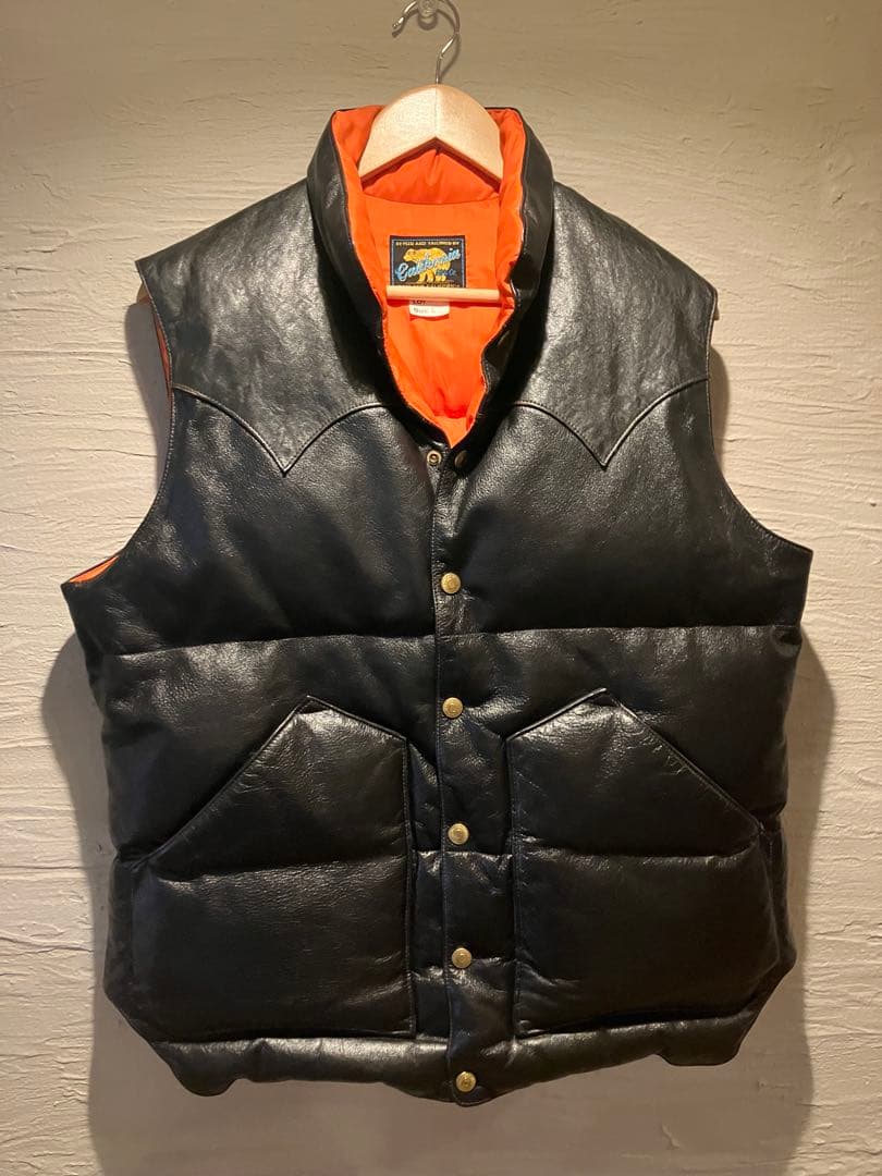 ☆週末限定SALE☆ レインボーカントリー　オールレザー　ブラック　Lサイズ